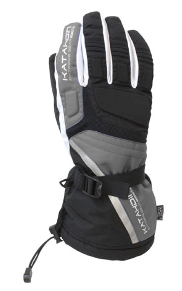 Katahdin Gear Cyclone Snowmobile Glove Grey-Xs 84181801