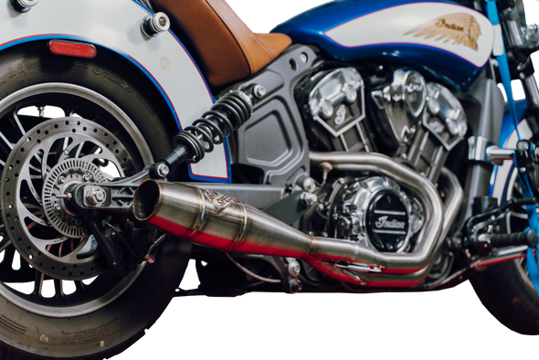 Sawicki Indian Scout Full Length Cannon Brushed Ss 930-01367