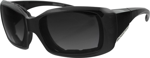 Bobster Ava Sunglasses Black W/Polorized Lens Bava103