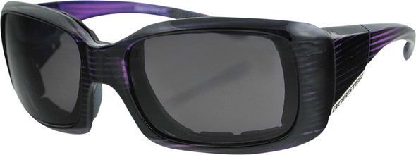 Bobster Ava Sunglasses Plum W/Smoke Lens Bava401