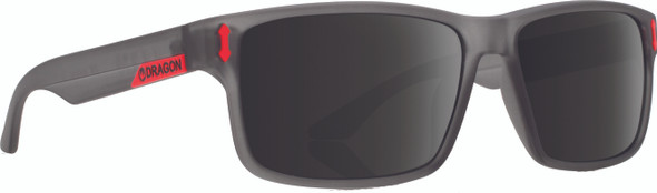 Dragon Count Sunglasses Matte Grey W/Grey Lens 270745815024
