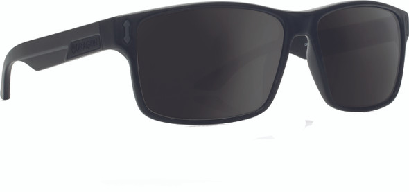 Dragon Count Sunglasses Matte H20 Black W/Grey Lens 301015815041