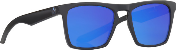 Dragon Drac Sunglasses Matte Black H2 W/Blue Ion Polar Lens 350745320007