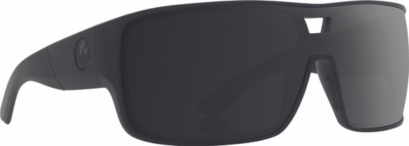 Dragon Hex Sunglasses Matte Black W/Grey Lens 293977415003