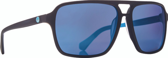 Dragon Passport Sunglasses Matte Blk Blue W/Sky Blue Ion Lens 262615915006