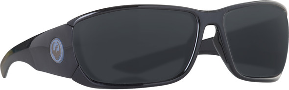 Dragon Tow In Sunglasses Shiny Black W/Smoke Lens 351596615001