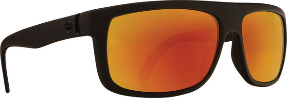 Dragon Wormser Sunglasses Matte Black W/Red Ion Lens 720-2229