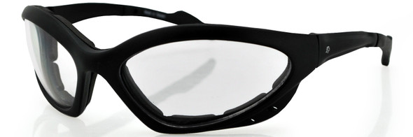 Zan Arizona Sunglass Black W/Clear Lens Ezaz001C