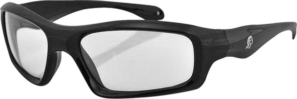 Zan Seattle Sunglasses Black Frame W/Clear Lens Ezse001C