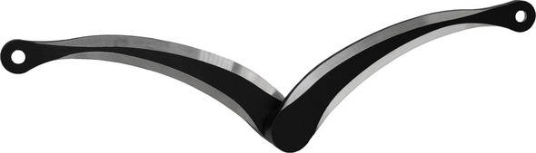 Accutronix Diamond Heel-Toe Shifter Black Flht-In