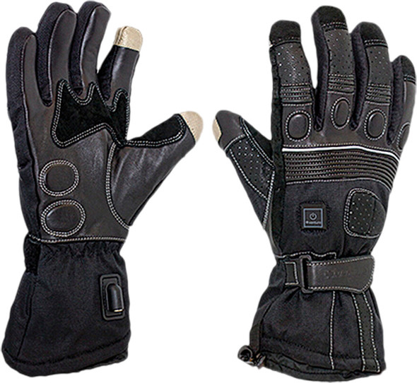 Venture 12V Heated Grand Touring Gloves Black S Mc-225 S