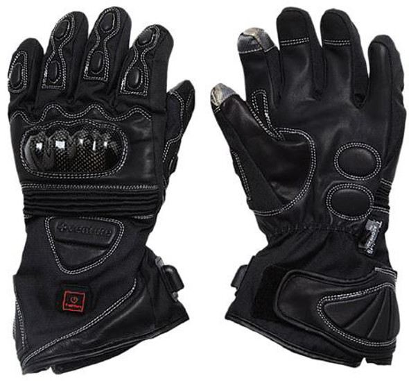 Venture Carbon 12V Heated Gloves Black M Mc-325 M