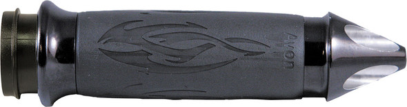 Avon Tribal Grips W/Cable Throttle (Black) Trib-91-Ano