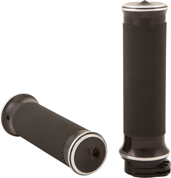Harddrive Grips Shock 1982-Up Hd Dual Cable Set 0063-2072-Bm