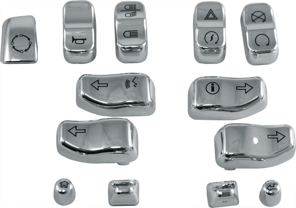 Harddrive Switch Caps Chr 14-Up 13 Piece 0139-13
