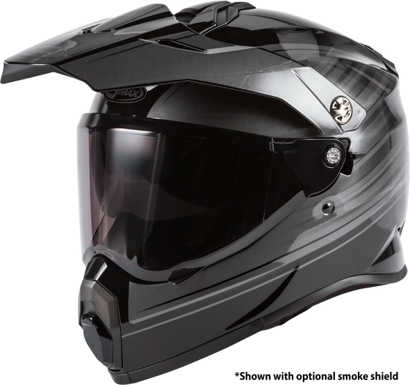 Gmax At-21 Adventure Raley Helmet Black/Grey Xs G1211023