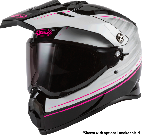 Gmax At-21 Adventure Raley Helmet Black/White/Pink Xl G1211407