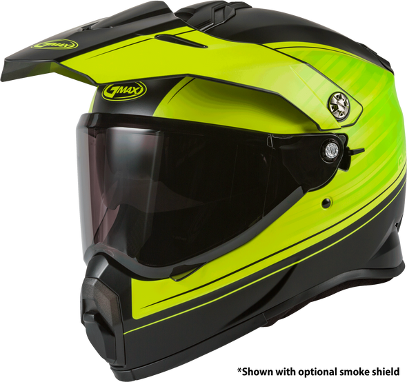 Gmax At-21 Adventure Raley Helmet Matte Black/Hi-Vis Sm G1211744