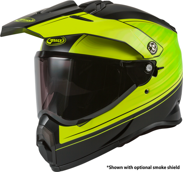 Gmax At-21 Adventure Raley Helmet Matte Black/Hi-Vis Xs G1211743