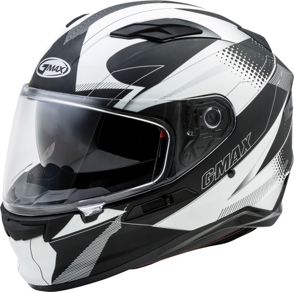 Gmax Ff-98 Full-Face Apex Helmet Matte Black/White 2X G1981438-Ece