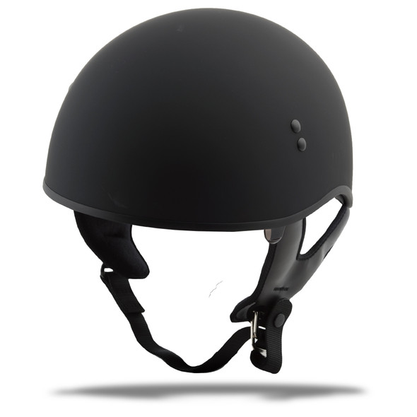 Gmax Hh-65 Half Helmet Naked Matte Black Xl G1650077