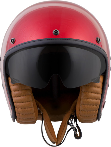 Scorpion Exo Bellfast Open-Face Helmet Candy Red Lg Bel-1015