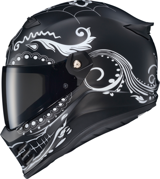 Scorpion Exo Covert Fx Full Face Helmet El Malo White/Matte Black Xl Cfx-1206