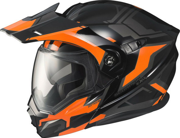 Scorpion Exo Exo-At950 Modular Helmet Ellwood Orange 2X 95-1737