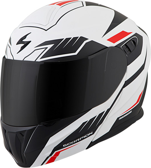 Scorpion Exo Exo-Gt920 Modular Helmet Shuttle White/Black 2X 92-1337