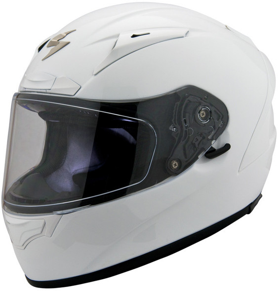 Scorpion Exo Exo-R2000 Full-Face Helmet Gloss White Md 200-0054