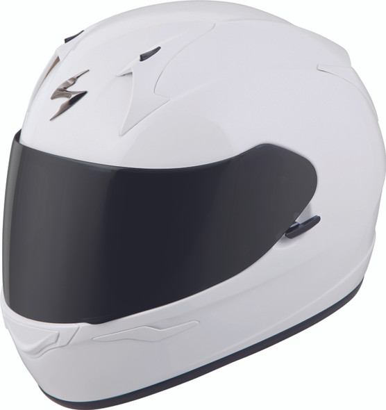 Scorpion Exo Exo-R320 Full-Face Helmet Gloss White Md 32-0054