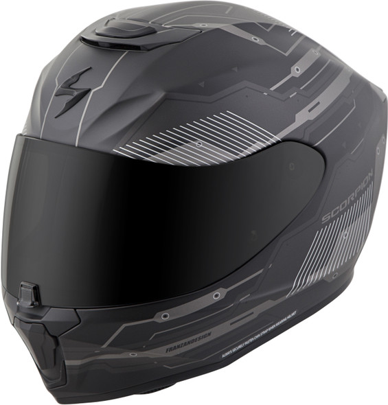 Scorpion Exo Exo-R420 Full-Face Helmet Techno Phantom Lg 42-1015