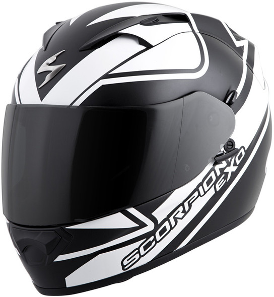 Scorpion Exo Exo-T1200 Full Face Helmet Freeway White Lg T12-3055