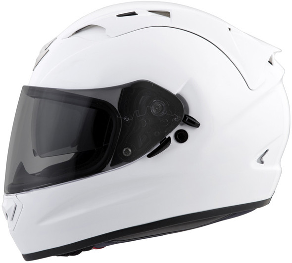 Scorpion Exo Exo-T1200 Full Face Helmet Gloss White Md T12-0054