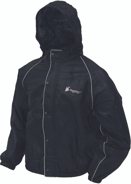 Frogg Toggs Road Toad Rain Jacket Black 2X Ft63133-012X