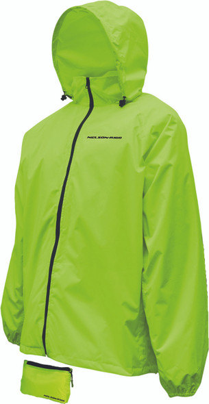 Nelson-Rigg Compact Rain Jacket Yellow L Cj-Hvy-Lg