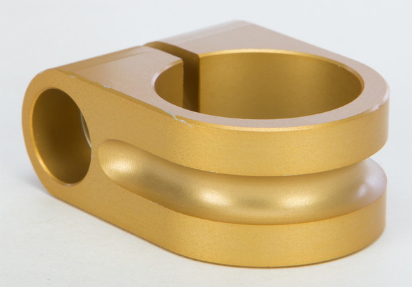 Rooke Milled Mirror Mount 1 In Gold R-Mm100-M6