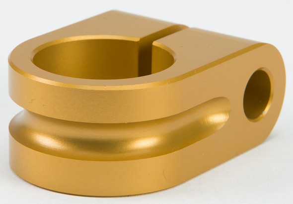 Rooke Milled Mirror Mount 7/8 In Gold R-Mm875-M6