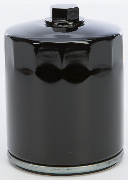 Harddrive Hd Oil Filter Black Twin Cam W/Hex Nut 14-054