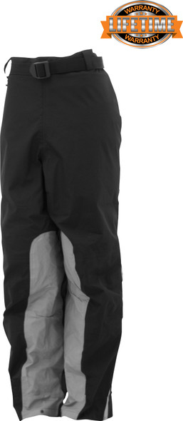 Frogg Toggs Pilot Frogg Road Pants Black/Silver Lg Pfc85106-01Lg