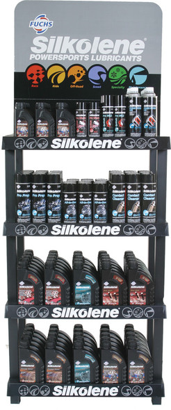 Silkolene Free Standing Display 63X29.5X 20.5" 80078900080