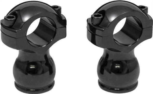 West-Eagle Old Style Risers 2 Inch Black 0357-Bk