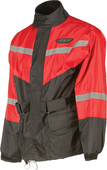 Fly Racing 2-Piece Rain Suit Black/Red M #6016 478-8011~3