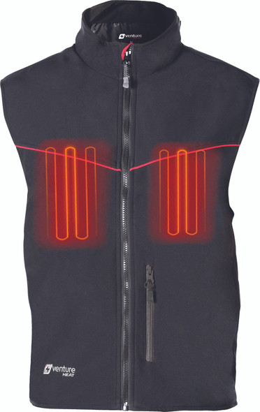 Venture 12V Hybrid Heated Soft Shell Vest 2X Hyb1616 2X