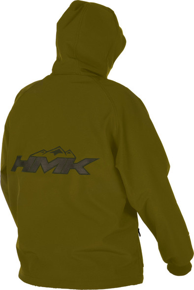 Hmk Hooded Tech Shell Men'S Olive M Hm7Hdyvtm