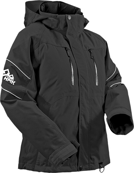 Hmk Women'S Action Jacket Black 2X Hm7Jact2Wb2X