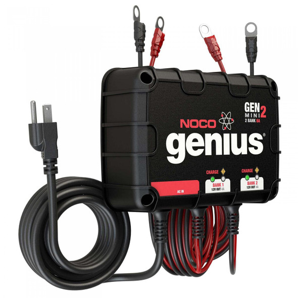 Noco Genius 8A 2 Bank Charger Genm2