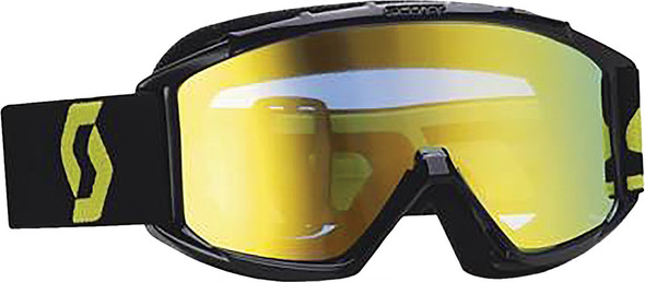 Scott 89Si Pro Youth Goggle Black/Green W/Yellow Lens 219810-1043289