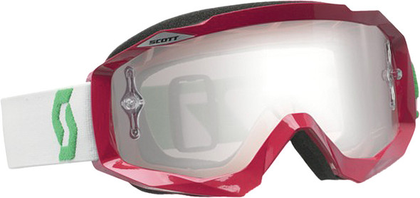 Scott Hustle Goggle Rubine Red/White W/Silver Chrome Lens 217782-4054269