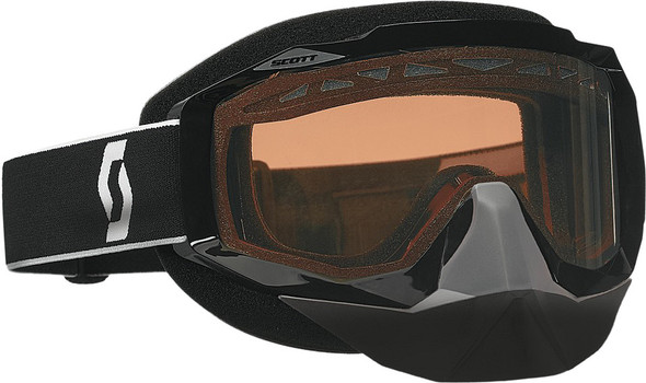 Scott Hustle Snowcross Goggle Black W/Acs Rose Lens 217784-3710108